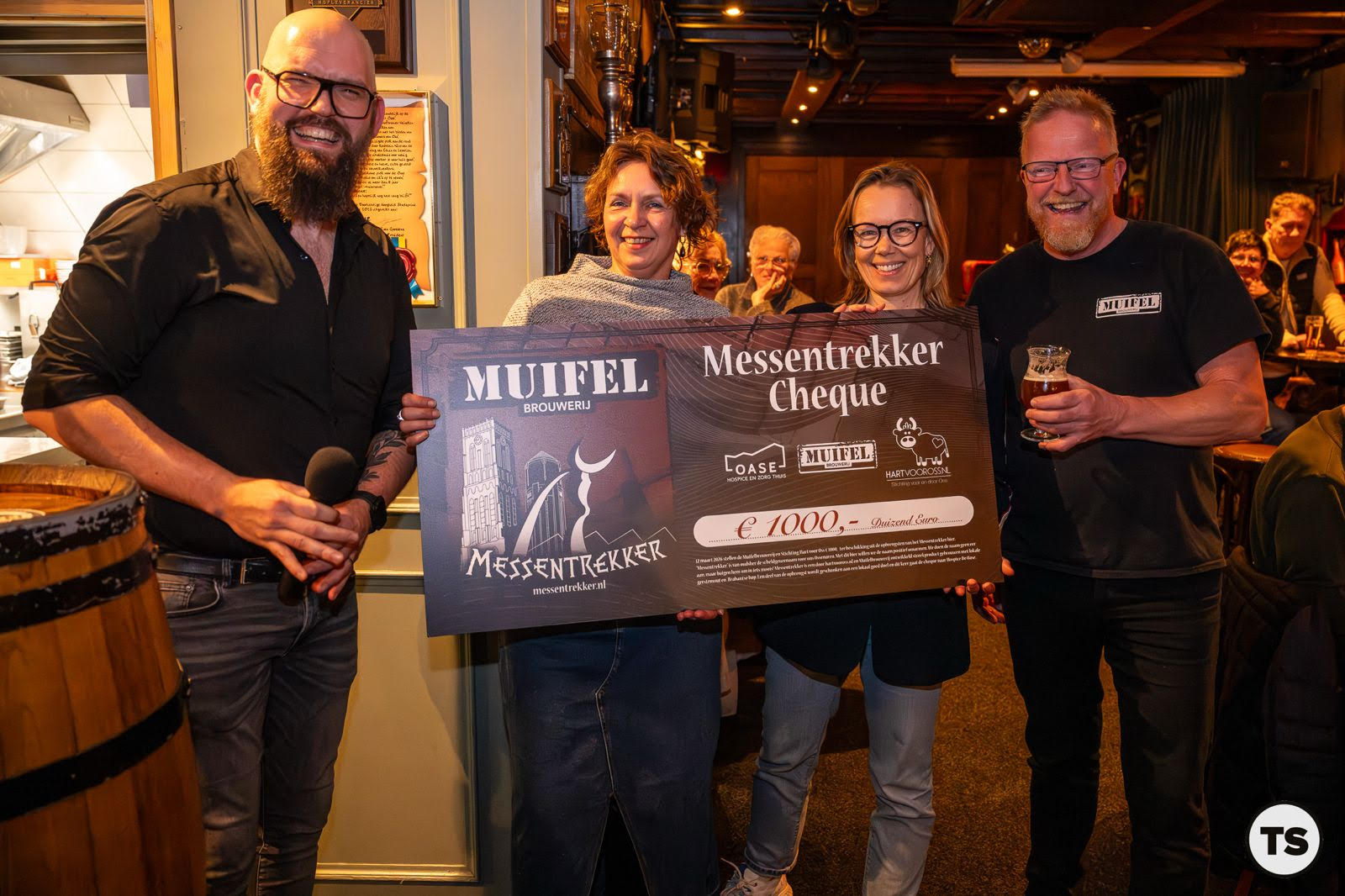 Messentrekkerscheque